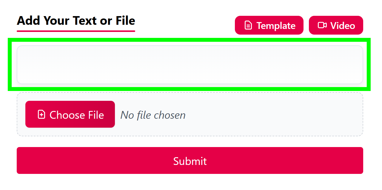 Input Box