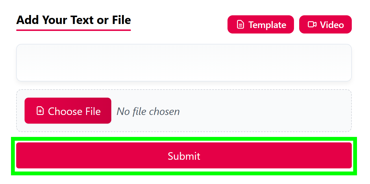 Submit Button